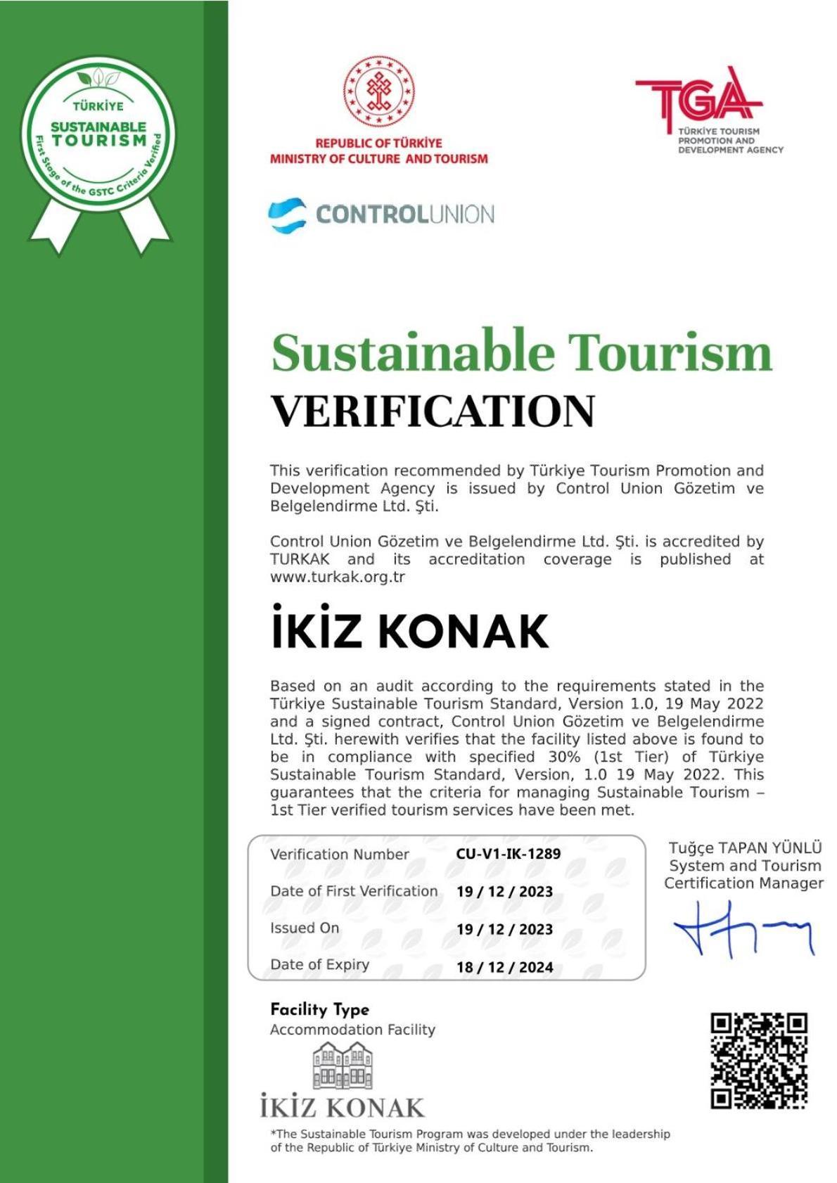 Ikiz Konak Boutique Hotel Istanbul Eksteriør billede